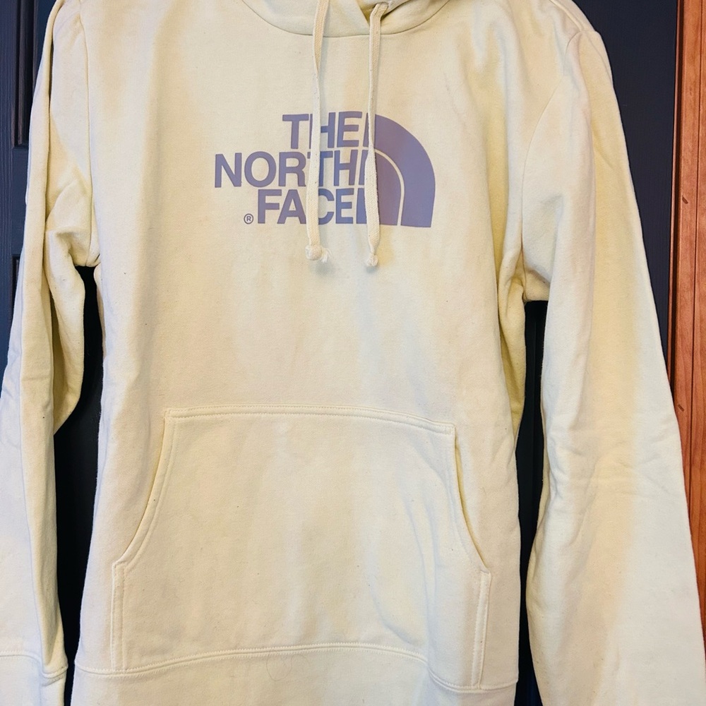 The North Face Light Yellow Hoodie
